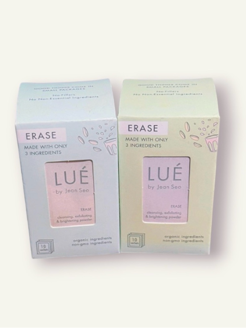 LUÉ Erase Cleansing & Brightening Powder - duo bundle